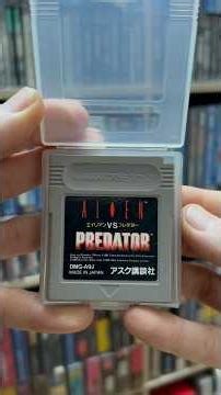 'Alien vs. Predator' - Nintendo Game Boy (1993) 👽#retrogaming #nintendo #gameboy #alien #predator