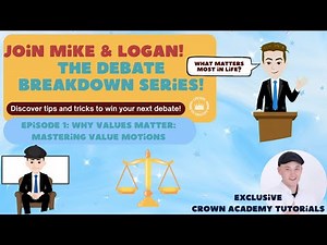 Why Values Matter: Mastering Value Motions | Debate Breakdown Series & FREE Worksheet! Ep. 1
