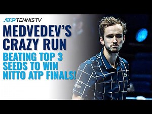 Daniil Medvedev's CRAZY Run Beating Top 3 To Win 2020 Nitto ATP Finals!