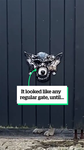 When you get up close, you realise this is not your normal gate ! | VT