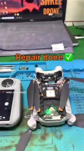 Dji mini 3 pro imu data and compass error #drone #dji #fpv #shree_drone_repair007