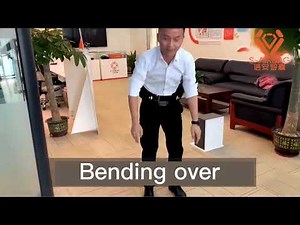 Test our S-AIRBAG belt to see if it works properly under all 12 daily activities of the human body