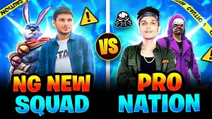 179K views · 6.1K reactions | Nonstop Gaming New Squad Fail  squad NG VS Pro Nation  Garena - Free Fire #nonstopgaming #FF #FreeFire #ng | Nonstop Gaming | Facebook