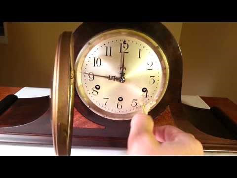 Seth Thomas Antique Westminster Mantle Mantel Chime Clock No. 91 124 Movement