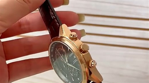 西铁城（CITIZEN）手表男日韩表光动能电波日显简约皮带商务送礼物男友AT8263-10H&1764760029137