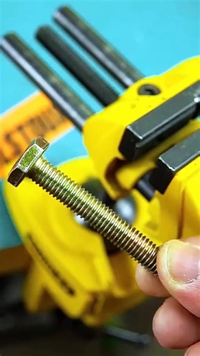 DIY Steel Drill Tap #homemadetools #threads | Eliza Mitchell