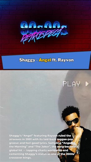 551K views · 29K reactions | Angel Shaggy ft. Rayvon – 2001 That feel-good island vibe — smooth reggae meets radio gold. A love song that had the whole world singing. #Shaggy #Rayvon #Angel #2000sReggae #FeelGoodVibes #fblifestyle | Retrospect 90s 00s | Facebook