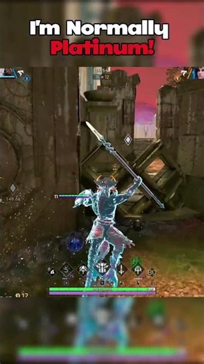 I'm Normally Platinum! #predecessor #shorts