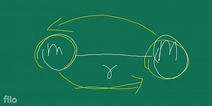 Two particles of masses m and M are placed at a distance r. The... | Filo