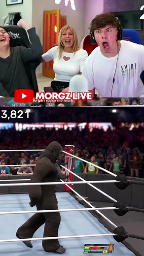 HARAMBE ELIMINATES MORGZ!! #morgz #morgzlive #wwe