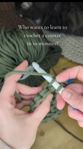 Beginner Crochet Coasters Tutorial