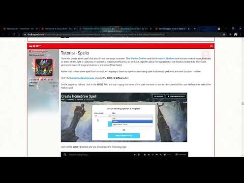 DnDBeyond Homebrew Tutorial Intro