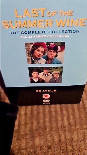 the whole collection of last of the summer wine was a Christmas present