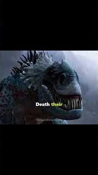 Toothless defeating the Red Death in one shot wasn't just luck #anime #howtotrainyourdragon