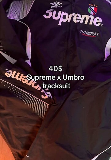 Supreme x Umbro Tracksuit Review - $40 Stylish Outfit