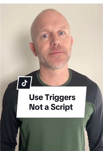 Use Triggers, not a Script | #writing #script #presentation #publicspeaking #corporate