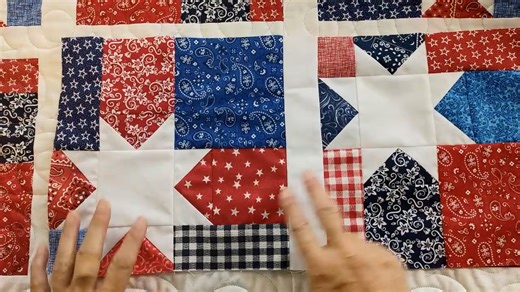 18 reactions | How to Make a Star Spangled Quilt - Free Project Tutorial + Free Pattern | The Fabric Hut | Facebook