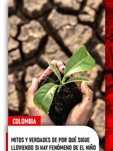 ¿Cómo es posible que esté lloviendo si estamos en pleno fenómeno de El Niño? 🤔 Aunque parezca contradictorio, hay varias razones que explican por qué el clima puede cambiar tanto en cuestión de horas. Aquí le contamos. 🔎Más información en NoticiasRCN.com