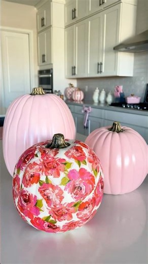 Fall DIY Series : Day 2 | Decoupage Pumpkin & Frame