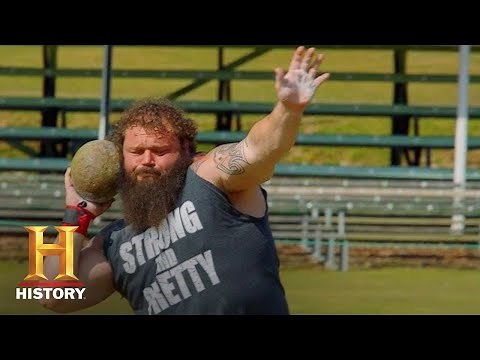 Robert Oberst's RECORD BREAKING Shot Put Throw | The Strongest Man in History | History