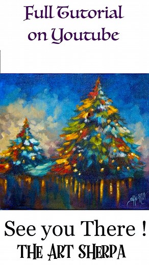 5.3K views · 12 reactions | Christmas Trees Glowing Lights How to...