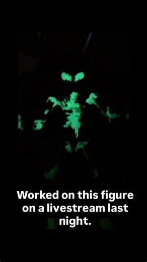 @lousmer | Tried out some live 3d pen action figure creation last night. Feels a little cringe but gotta start somewhere. I always appreciate every... | Instagram