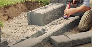 How to Install Stairs with Heron Retaining Walls | Brickworks