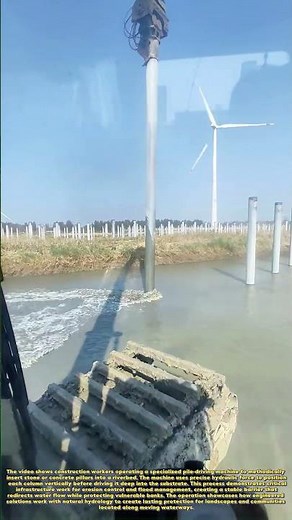 Riverbank Armor: How Machines Secure Our Waterways