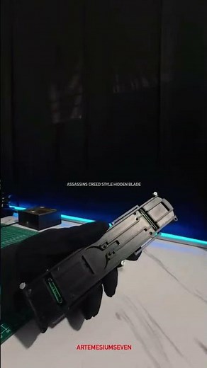 3D Printed Assassin’s Creed Hidden Blade! 🔥 (DIY Mechanism)