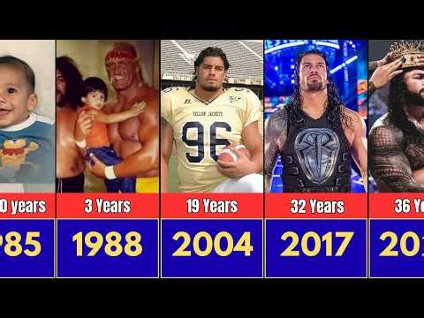 WWE Roman Reigns Transformation From Age 0 To 41 In 2026