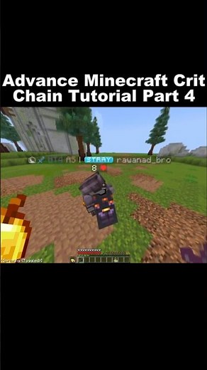 Advanced Crit Chain Technique Most Players Miss (Minecraft PvP)