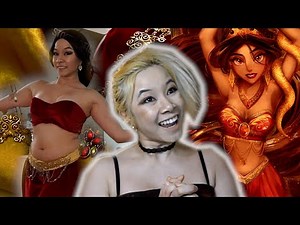 Making Princess Jasmine's Red Jafar Costume from Disney's Aladdin