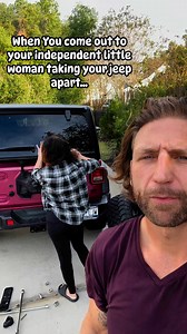 When She Is Being That Independent Woman… #jeep #couplecomedy | Chris McNally