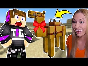 I Gave The Frustrated Gamer A Camel In Minecraft!