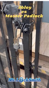 297K views · 32 reactions | Abloy 341 vs. Master Padlock | Mr....