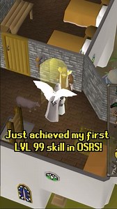 Just achieved my first level 99 skill in OSRS! #shorts #osrs #oldschoolrunescape