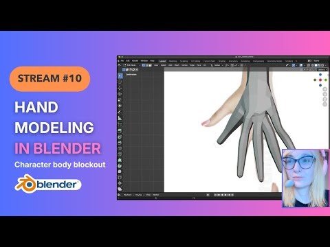 Modeling Anime Hands in Blender Was Harder Than I Expected (Stream VOD #10)