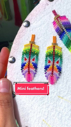 Creating Feather Earrings | Beadwork Tutorial