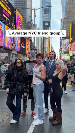 Normal New York friend group