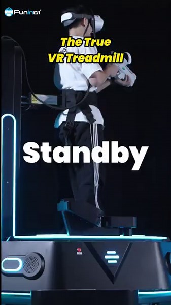 The true and the Best VR treadmill solution #gaming #vrgaming #vrarcade #vrpark #vrtreadmill #tech