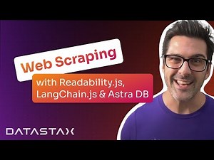 How to Scrape Web Pages for RAG with Readability.js, LangChain.js and Astra DB