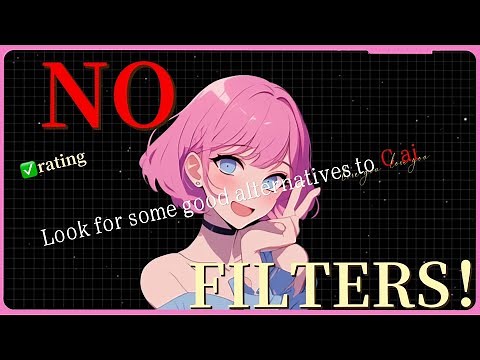 The best character AI alternatives with no filters!