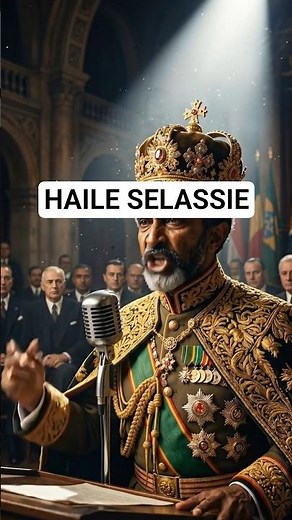 Haile Selassie: They Said Africa Would Fall One Man Said No