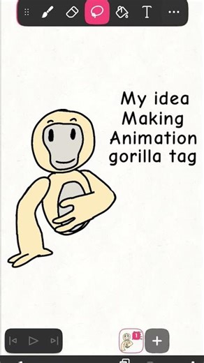 My ide making animation gorilla tag #gorillatag #gorilla #gorillatagfun #gorillatagvr