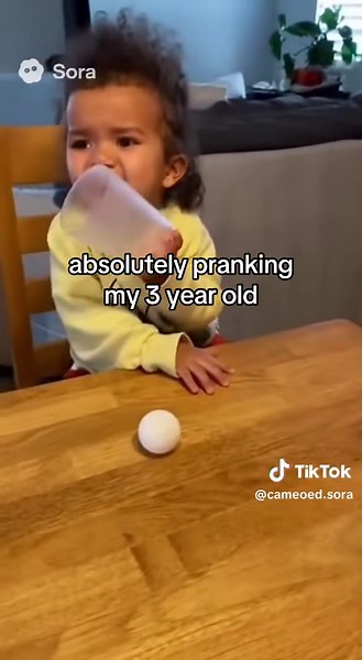 get rekt #prank #toddler #funny #magic #sora