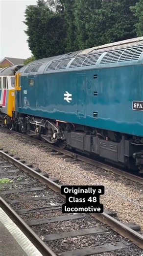 Class 48/47 (1705) #trains #diesellocomotive #railway #heritagerailway #travel
