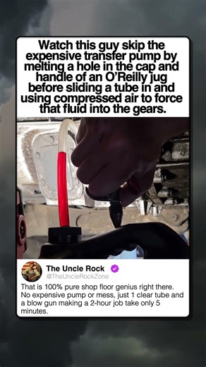 DIY TRANSMISSION FLUID PUMP HACK