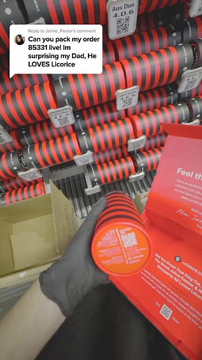 494K views · 173 reactions | Packing an order with us! Join over 1 million licorice lovers & try the world’s freshest, juiciest, and most delicious gourmet licorice - only at Licorice.com! ❤️ 50+ Gourmet Flavors Made Worldwide ⭐️ Over ONE MILLION Happy Customers  Delivered Fast & Fresh ⚖️ Comes in 1 lb tubes  Buying for friends or family? We offer beautiful gift boxes and bundles! Treat yourself or a loved one today! | Licorice.com | Facebook