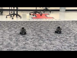 Late night multi-robot experiments in the department.