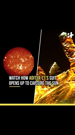 75K views · 1K reactions | Watch How Aditya-L1's SUIT Opens Up To Capture The Sun In Space | Indiatimes | Facebook